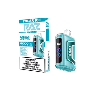 RAZ TN9000 Disposable polar ice with packaging