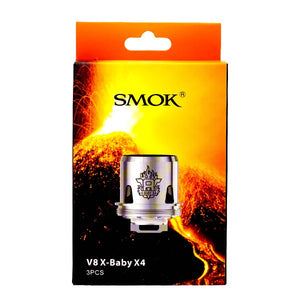 SMOK TFV8 X-Baby Beast Brother - Replacement Coils (Pack of 3) V8 X-Baby X4 packaging only