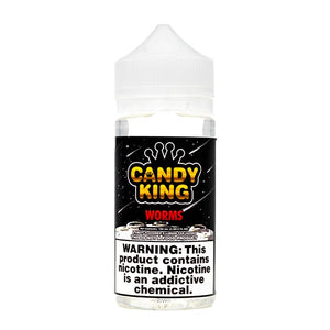 Sour Worms by Candy King 100ml bottle