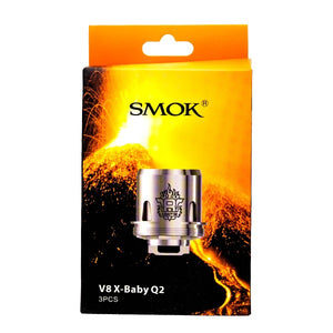 SMOK TFV8 X-Baby Beast Brother - Replacement Coils (Pack of 3) V8 X-Baby Q2 packaging only
