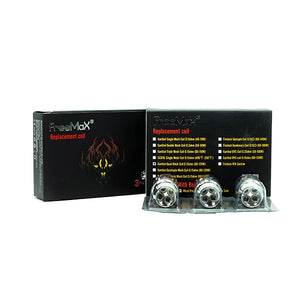 FreeMax Mesh Pro Replacement Coils (Pack of 3) - Kanthal Quad Mesh  With Packaging