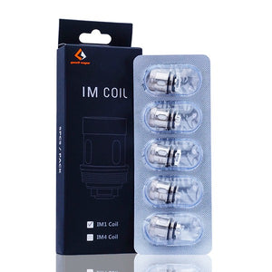 GeekVape Super Mesh & IM Replacement Coils (Pack of 5) - IM1 Coils With Packaging