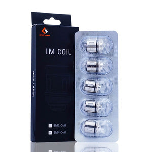 GeekVape Super Mesh & IM Replacement Coils (Pack of 5) - IM4 Coils with Packaging
