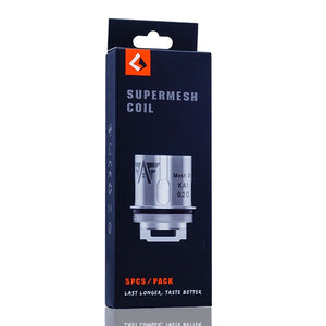 GeekVape Super Mesh & IM Replacement Coils (Pack of 5) - Super Mesh X1 0.2ohm Coil Packaging