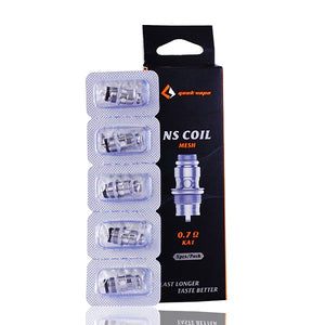 GeekVape NS Replacement Coils (Pack of 5) 0.7 ohm with packaging