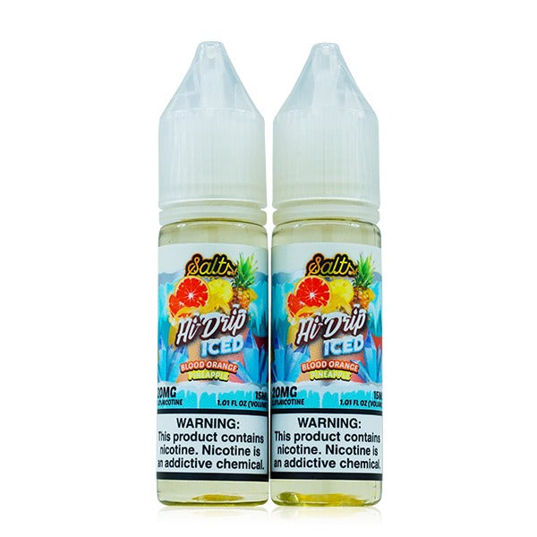 Iced Blood Orange Pineapple by Hi-Drip Salts 30ml Bottle