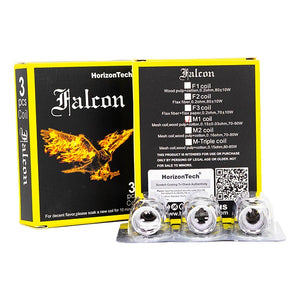 HorizonTech Falcon Coils (3-Pack) - M1 Coil with packaging