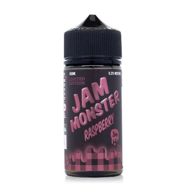 Raspberry by Jam Monster Series 100mL Bottle