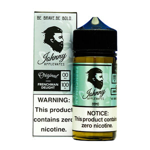 Frenchman Delight by Johnny Apple Vapes 100ml with Packaging