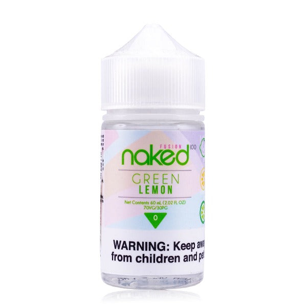 Green Lemon by Fusion Naked 100 60ml Bottle