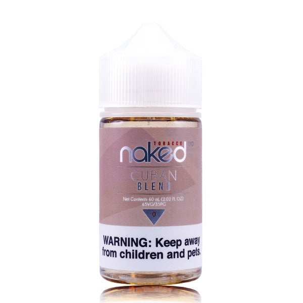 Cuban Blend by Naked 100 Tobacco 60ml Bottle