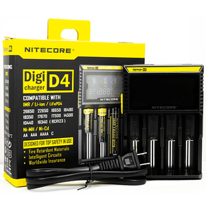 Nitecore D4 Charger with Packaging