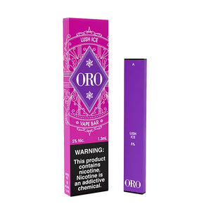 Oro Disposable | 300 Puffs | 1.3mL Lush Ice 5% with Packaging