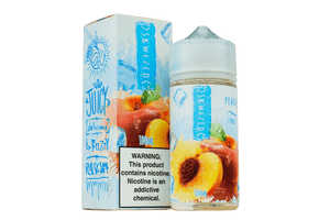 Peach ICE by Skwezed 100ml With Packaging