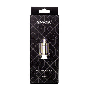 SMOK Nord Replacement Coils (Pack of 5) - Nord 0.6ohm Mesh Coil Packaging