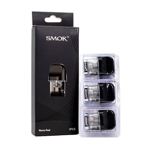 SMOK NOVO Refillable Pod Cartridge (Pack of 3) Regular Coil Pod 1.2ohm with Packaging 