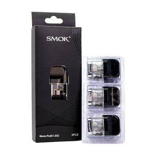 SMOK NOVO Refillable Pod Cartridge (Pack of 3) Regular Coil Pod 1.5ohm with Packaging