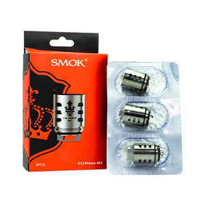 SMOK Prince V12 Replacement Coils 3 Pack - 0.17ohm Prince M4 with packaging