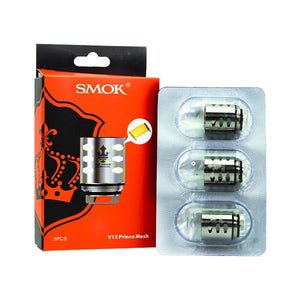 SMOK Prince V12 Replacement Coils 3 Pack - 0.15ohm Prince Mesh with packaging