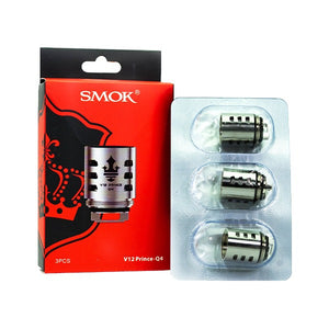 SMOK Prince V12 Replacement Coils 3 Pack - 0.4ohm Prince Q4 with packaging