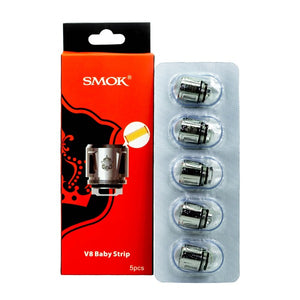 SMOK V8 Baby RBA Build Deck Coil (Pack of 1) Baby Strip 0.15ohm with packaging