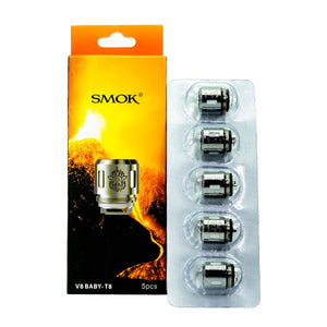 SMOK V8 Baby Prince Coils (Pack of 5) T8 with Packaging