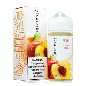 Peach by Skwezed 100ml with Packaging