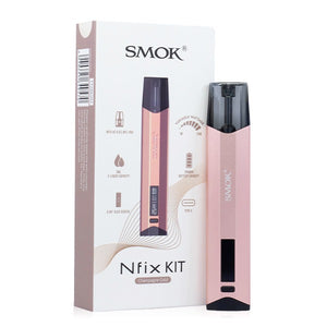 SMOK Nfix Pod System Kit 25w Champagne Gold with Packaging