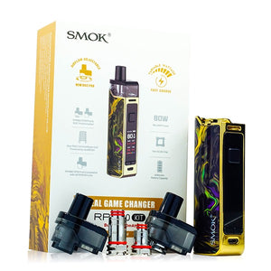 SMOK RPM 80 Kit 80w (Internal Battery) Pod System Kit All Contents with Packaging