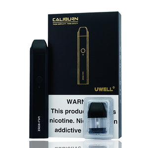 Uwell Caliburn Pod Device Kit Black with Packaging