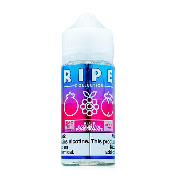 Blue Razzleberry Pomegranate by Vape 100 Ripe Collection 100mL Bottle