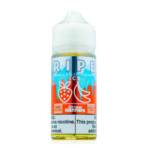 Straw Nanners On ICE by Ripe Collection 100ml Bottle