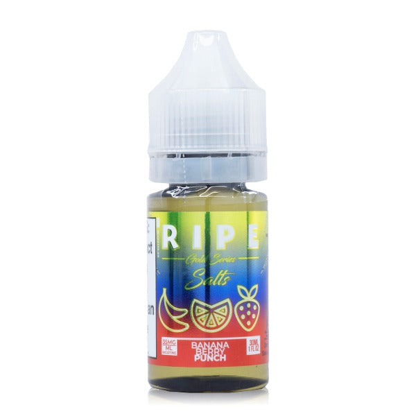 Banana Berry Punch by Vape 100 Ripe Gold Salts Collection 30mL