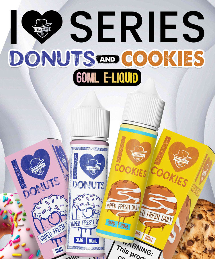 I LOVE DONUTS + I LOVE COOKIES BY MAD HATTER