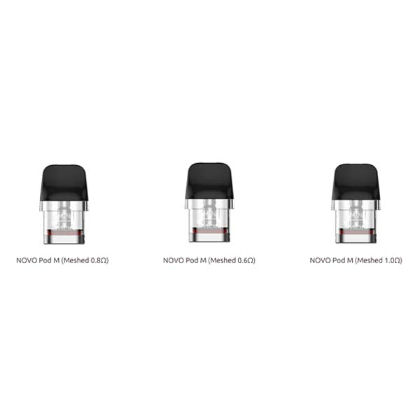 SMOK Novo M Top Fill Replacement Pods group photo