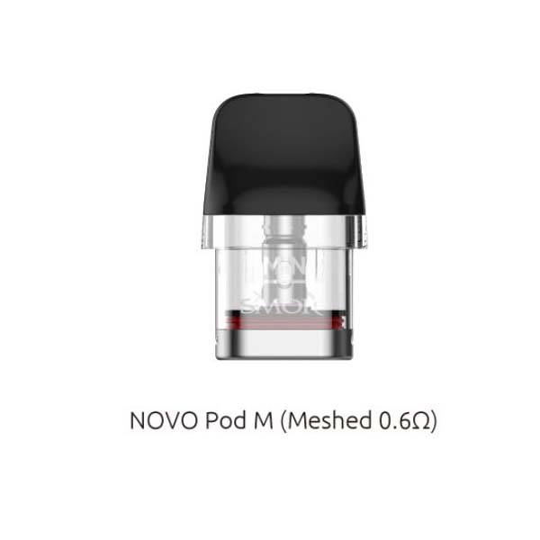 SMOK Novo M Top Fill Replacement Pods 0.6ohm