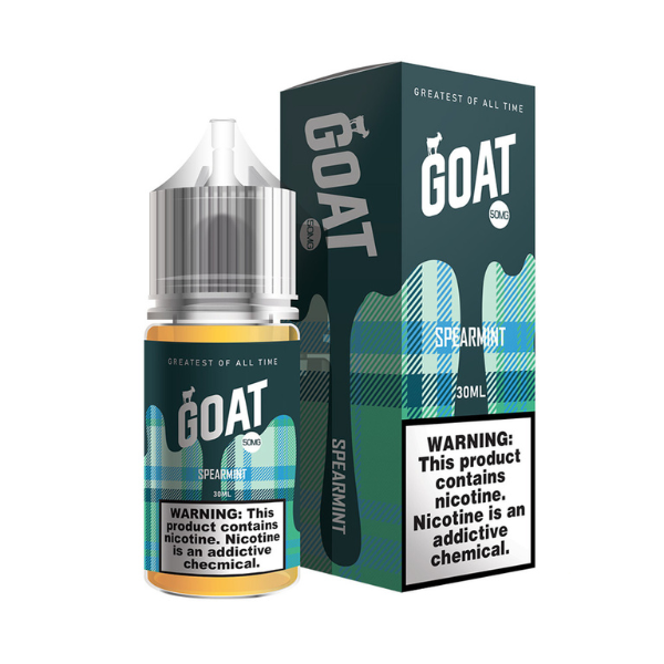 Spearmint by GOAT Salts Drip More 30mL 50mg With Packaging