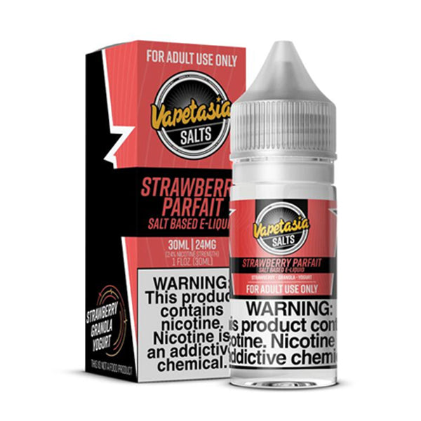 Strawberry Parfait by Vapetasia Salts 30ml with Packaging