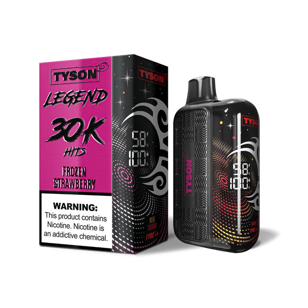 Tyson 2.0 Legend Disposable frozen strawberry with packaging