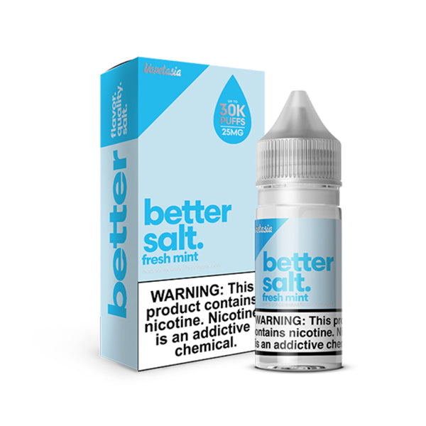 Better Salt Fresh Mint | Vapetasia Salts | 30mL with packaging