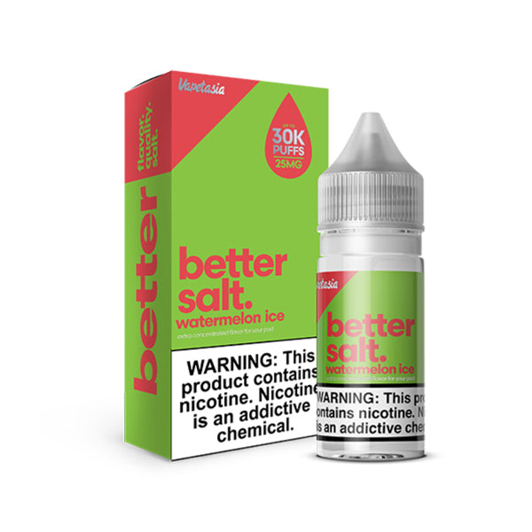 Better Salt Watermelon Ice | Vapetasia Salts | 30mL with packaging