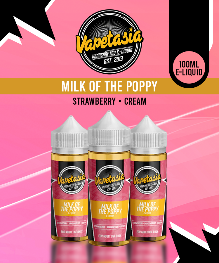Milk of the Poppy by Vapetasia (100mL + salt)