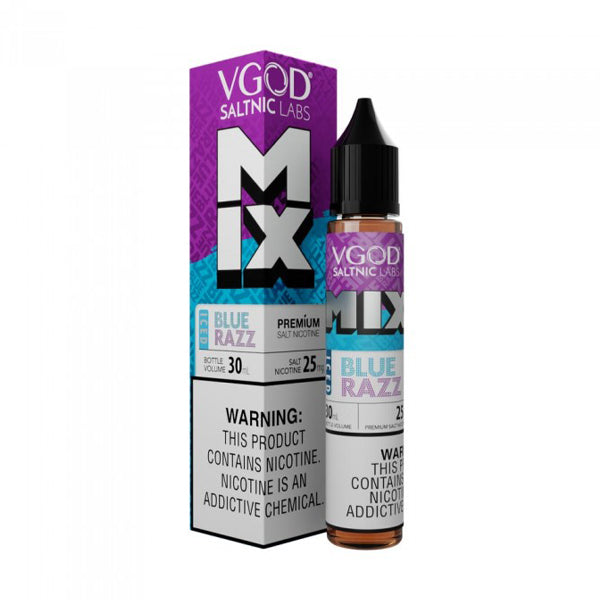 Iced Blue Razz | VGOD Salts | 30mL with packaging