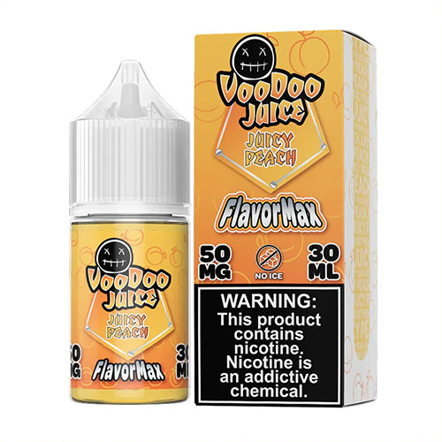 Juicy Peach | Voodoo Juice FlavorMax Salts | 30mL with packaging