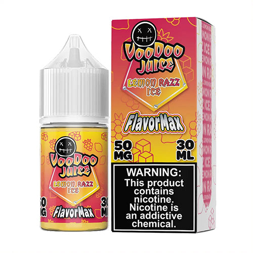 Lemon Razz Ice | Voodoo Juice FlavorMax Salts | 30mL with packaging