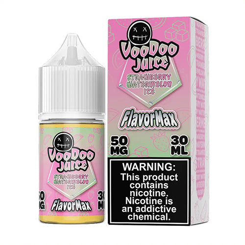 Strawberry Watermelon Ice | Voodoo Juice FlavorMax Salts | 30mL with packaging