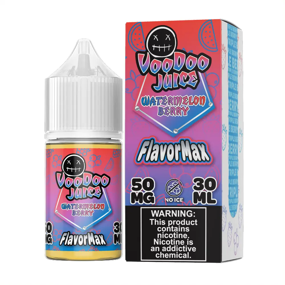 Watermelon Berry by Voodoo Juice FlavorMax Salts Series 30mL 50mg With Packaging