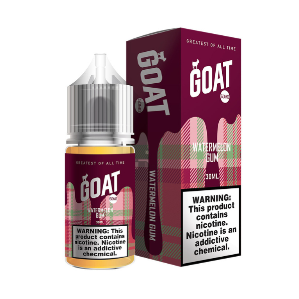 Watermelon Gum by GOAT Salts Drip More 30mL 50mg With Packaging