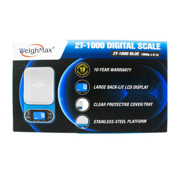WeighMax (Scale) 2T-100 Digital Scale blue packaging