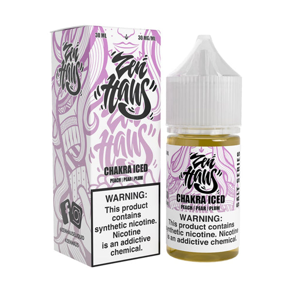 Chakra Ice Zen Haus Salts 30mL with packaging